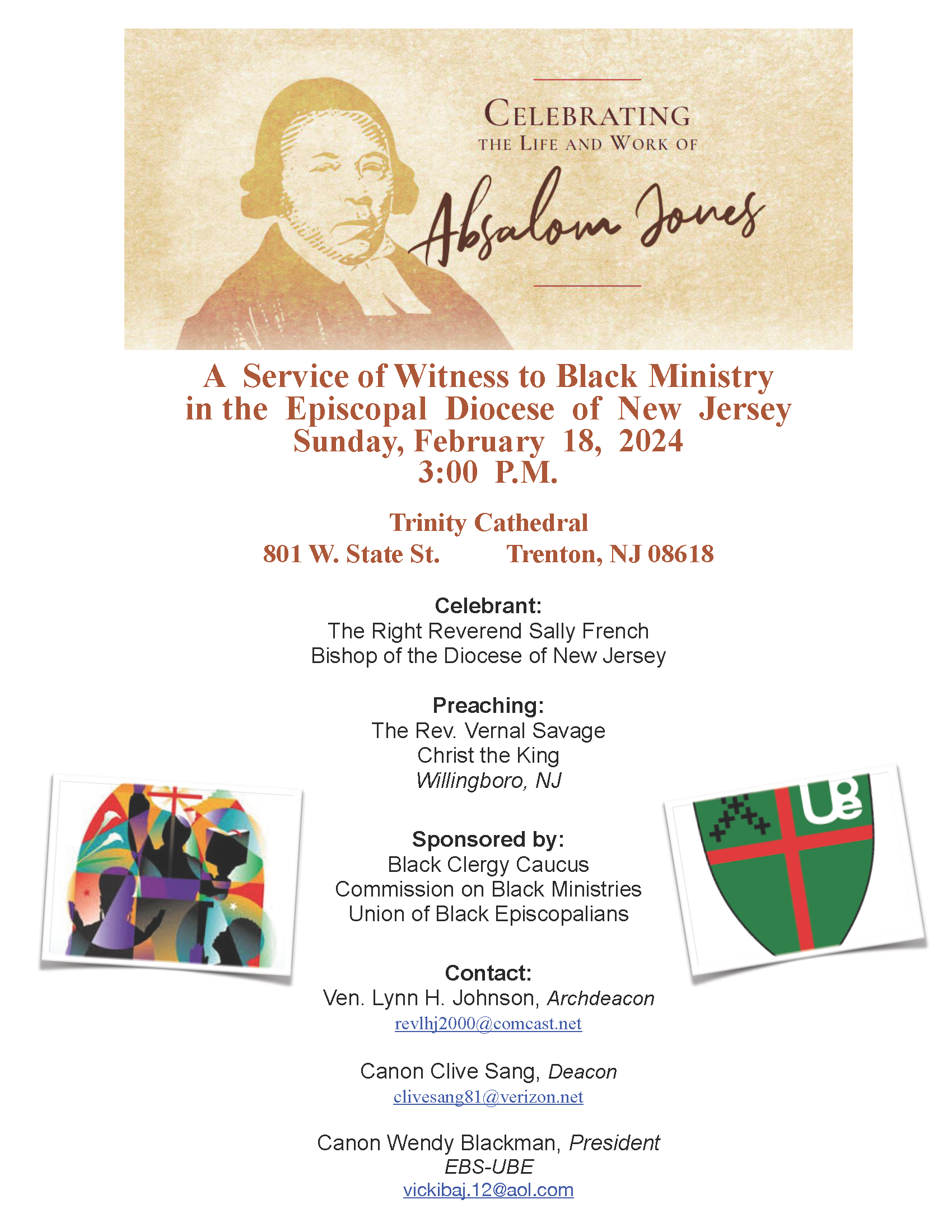Absalom Jones Service of Witness to Black Ministry