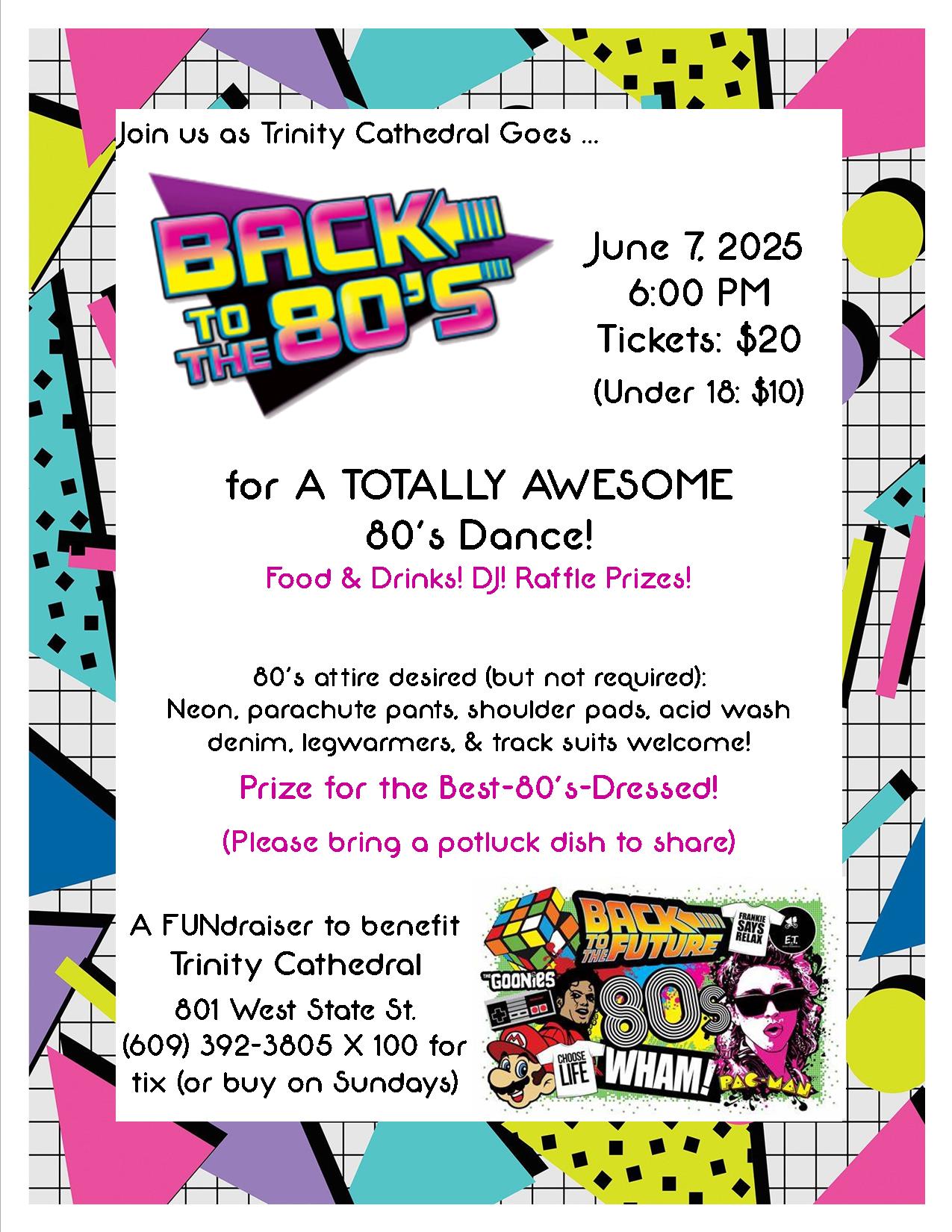 Back to the 80’s Dance