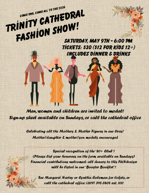 2026 fashion show flyer