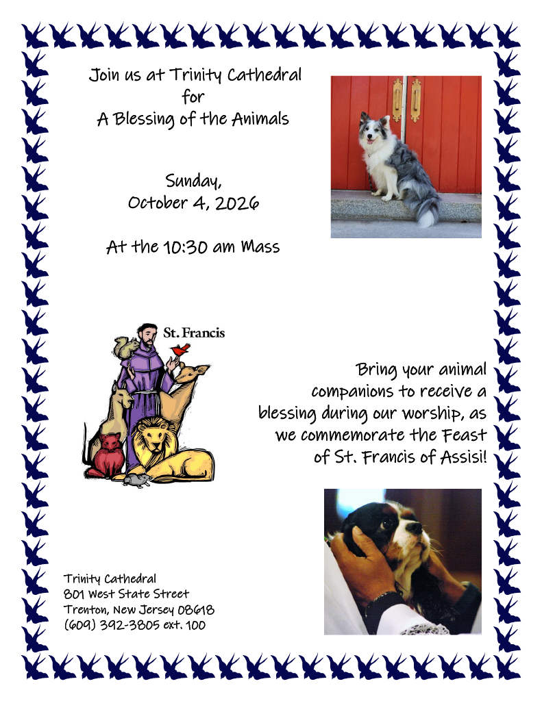 Blessing of the Animals for the Feast of St. Francis ~ October 4, 2026