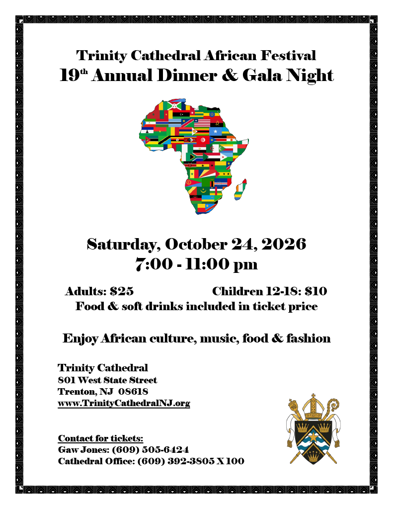 19th Annual Cathedral African Festival ~ October 24, 2026